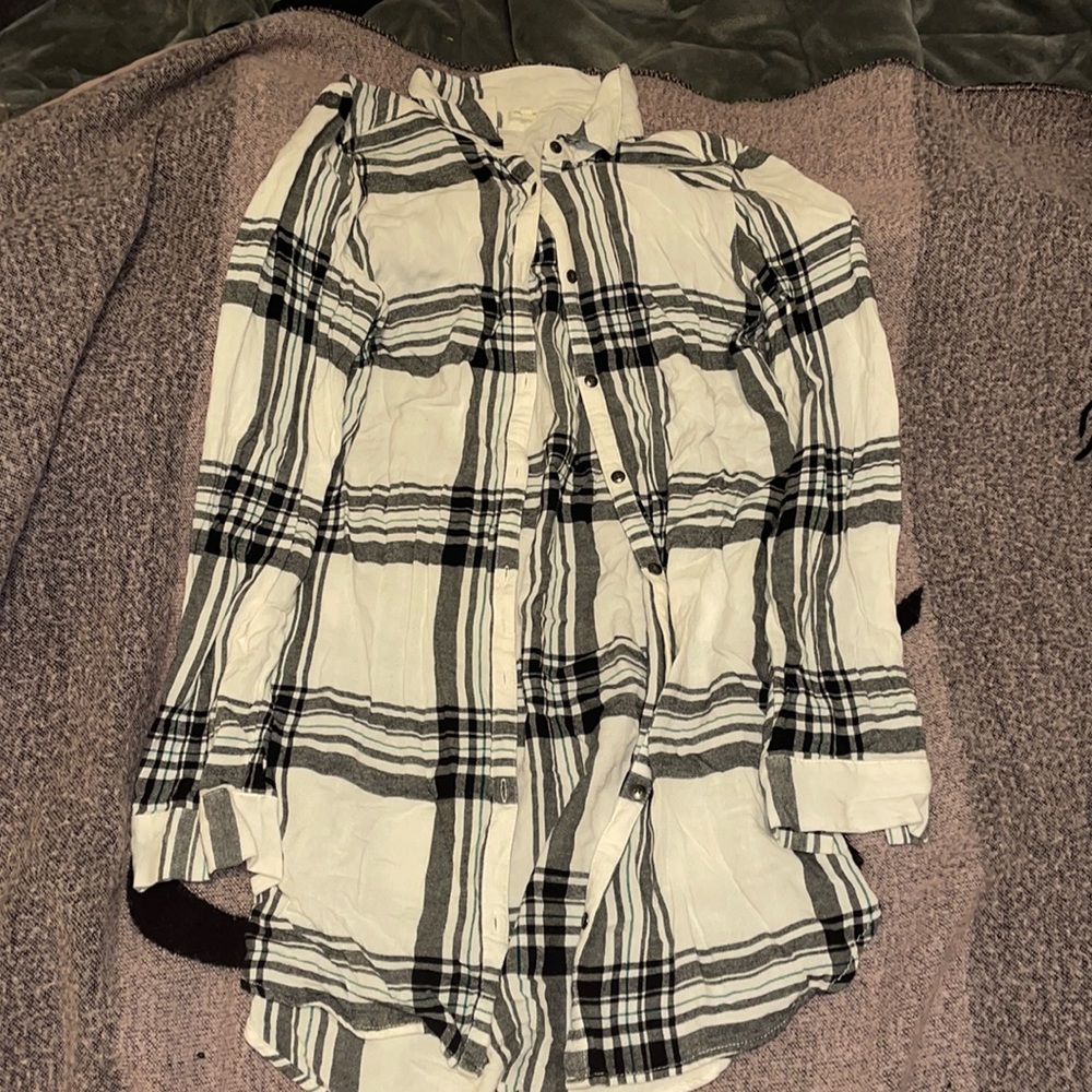 Long flannel